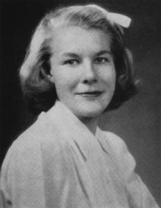 Mary Washington senior Lois Loehr in the 1941 Battlefield yearbook.