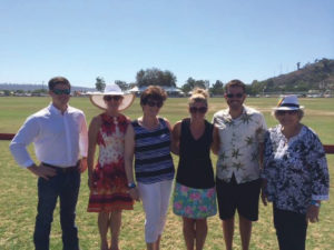 The Southern California Alumni Network enjoy a get-together at the San Diego Polo Club. 