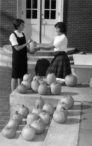 Do you know the identities of these pumpkin peddlers?