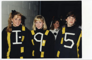 Left to right, Megan Carter Shepherd, Heidi Heise Pardue, and Patricia “Tricia” Cleary Lenney.  